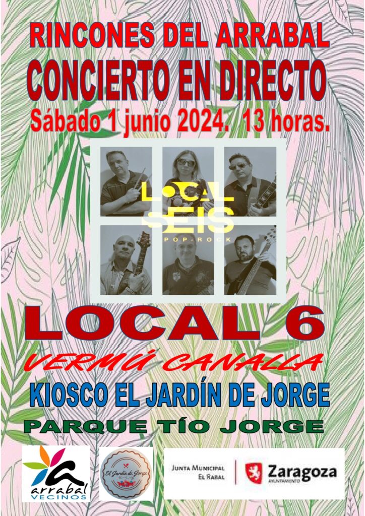 Cartel concierto Local 6