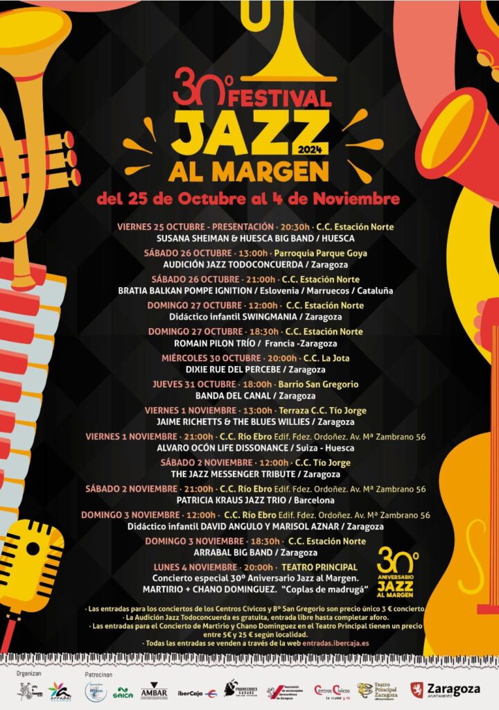 Cartel Festival Jazz al Margen 2024